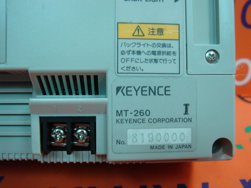 KEYENCE MT-260 - PLC DCS SERVO Control MOTOR POWER SUPPLY IPC ROBOT